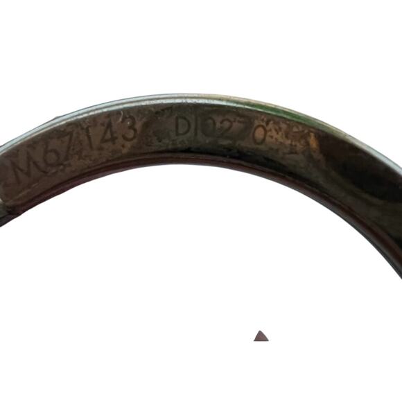 Louis Vuitton Palladium Finish Travel Key Ring - Picture 5 of 8